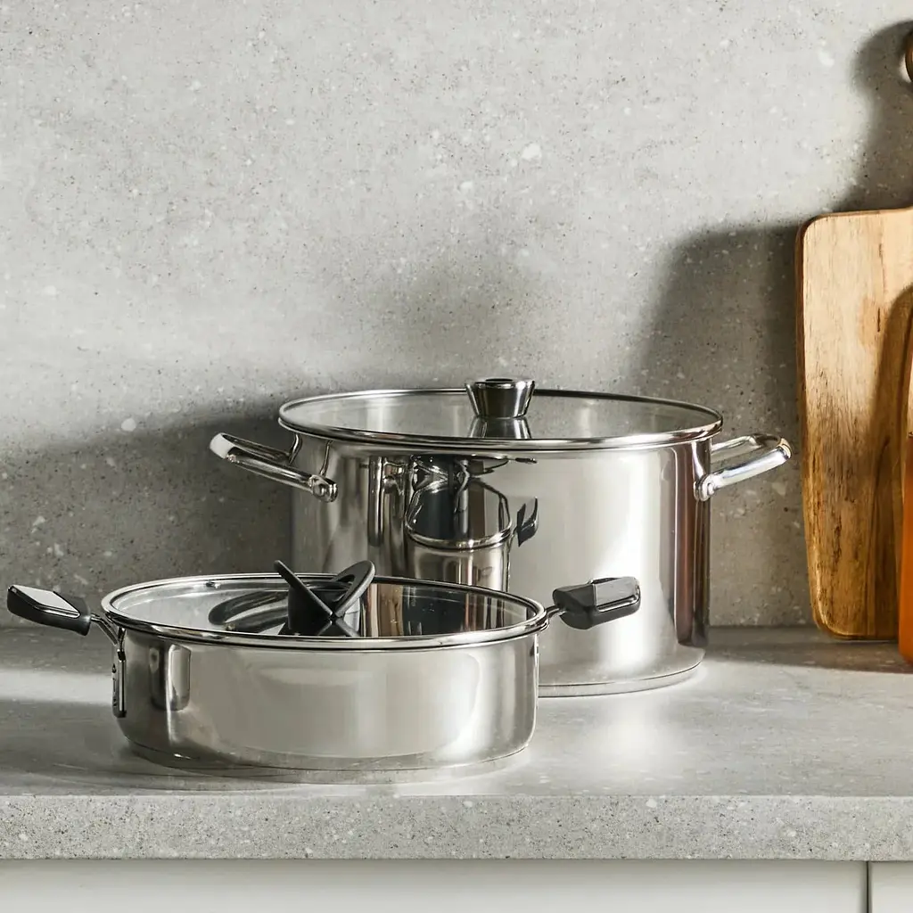 Tefal Сотейник Tefal Excellence+, з кришкою, 26см, нержавіюча сталь, скло, бакеліт, чорний - фото 5