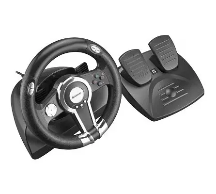 Ігрове кермо Defender Gotcha (ПК PS3) USB 12 кнопок + педалі - фото 5