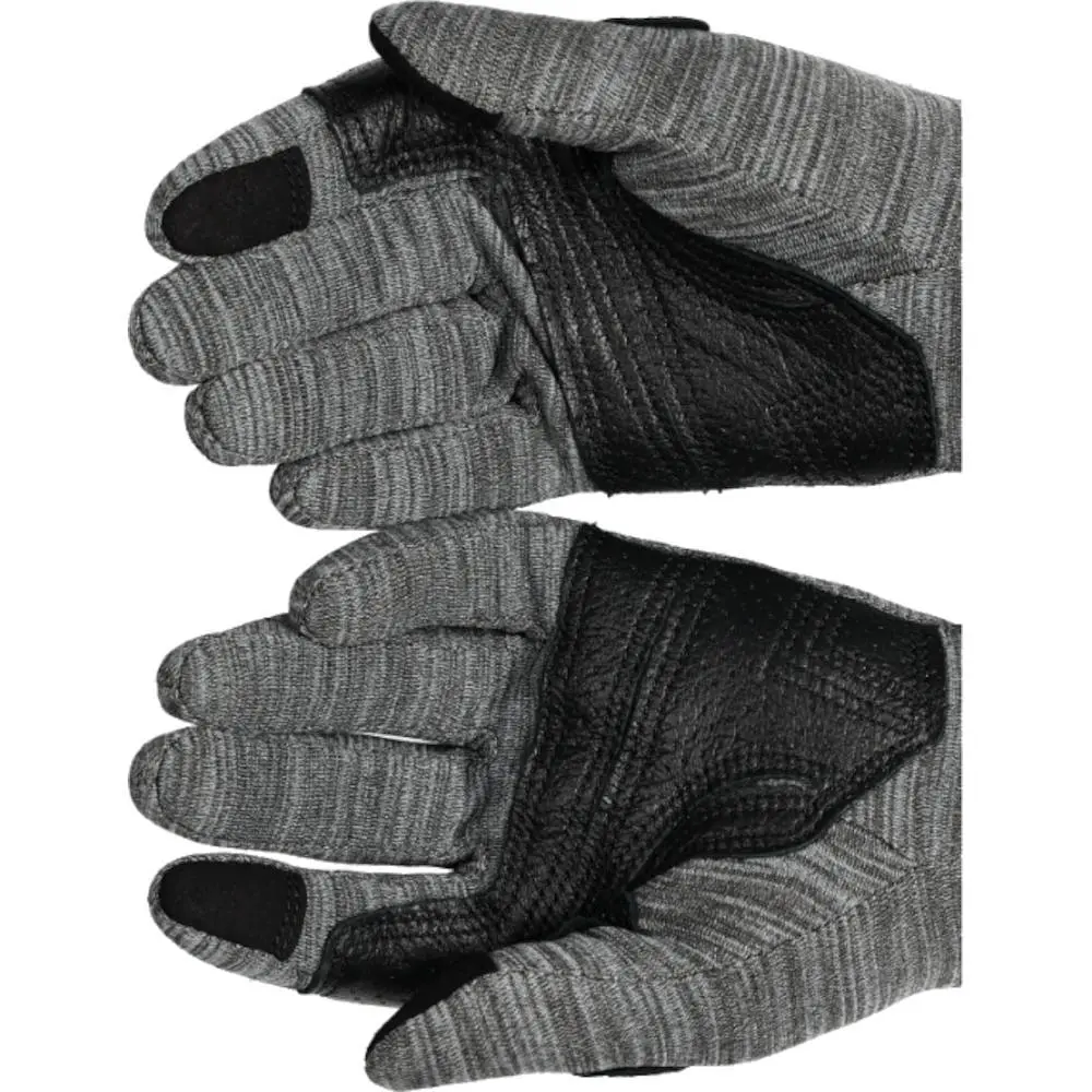 Перчатки женские Ortovox Fleece Light Glove Women S Черный-Серый - фото 3