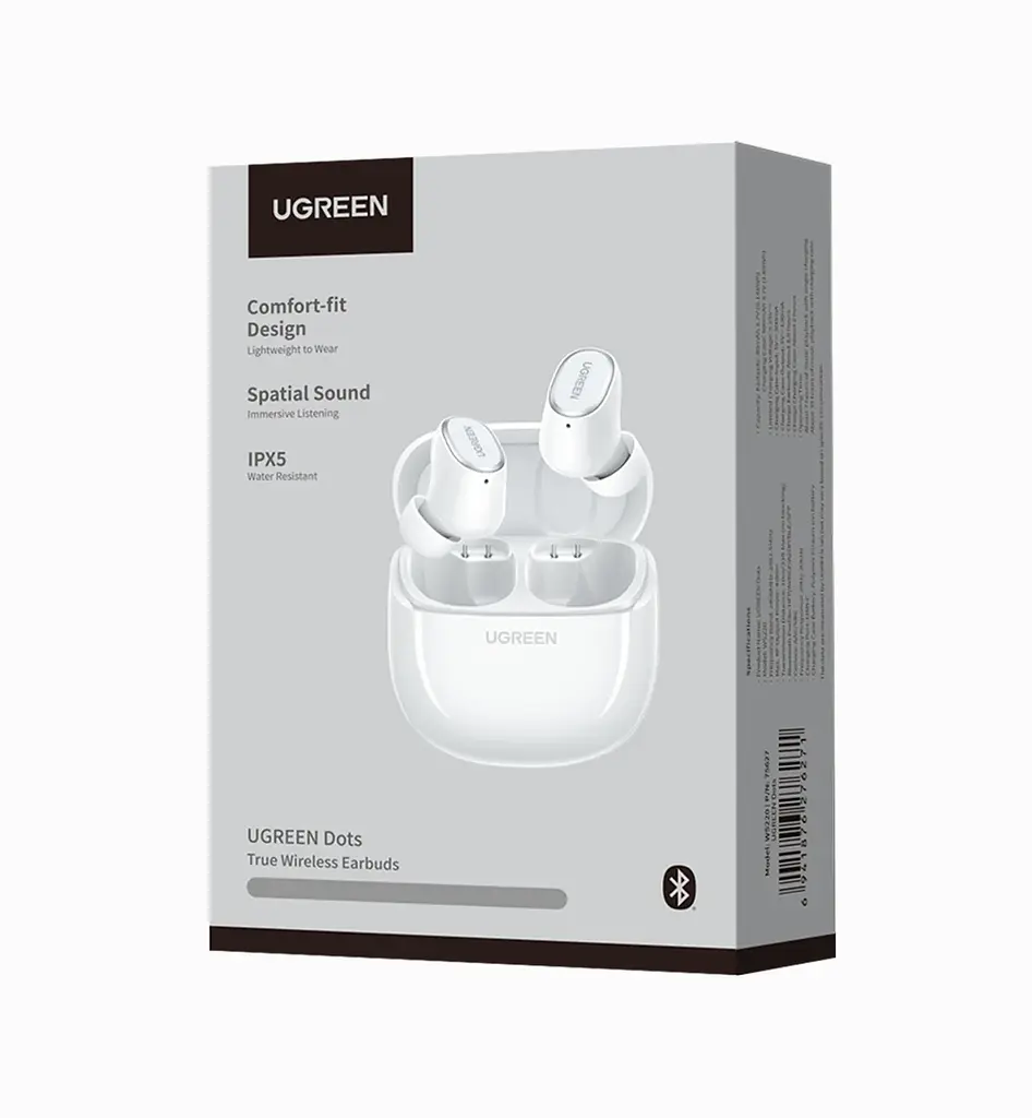Навушники UGREEN WS220 Dots white (UGR-75627) - фото 2