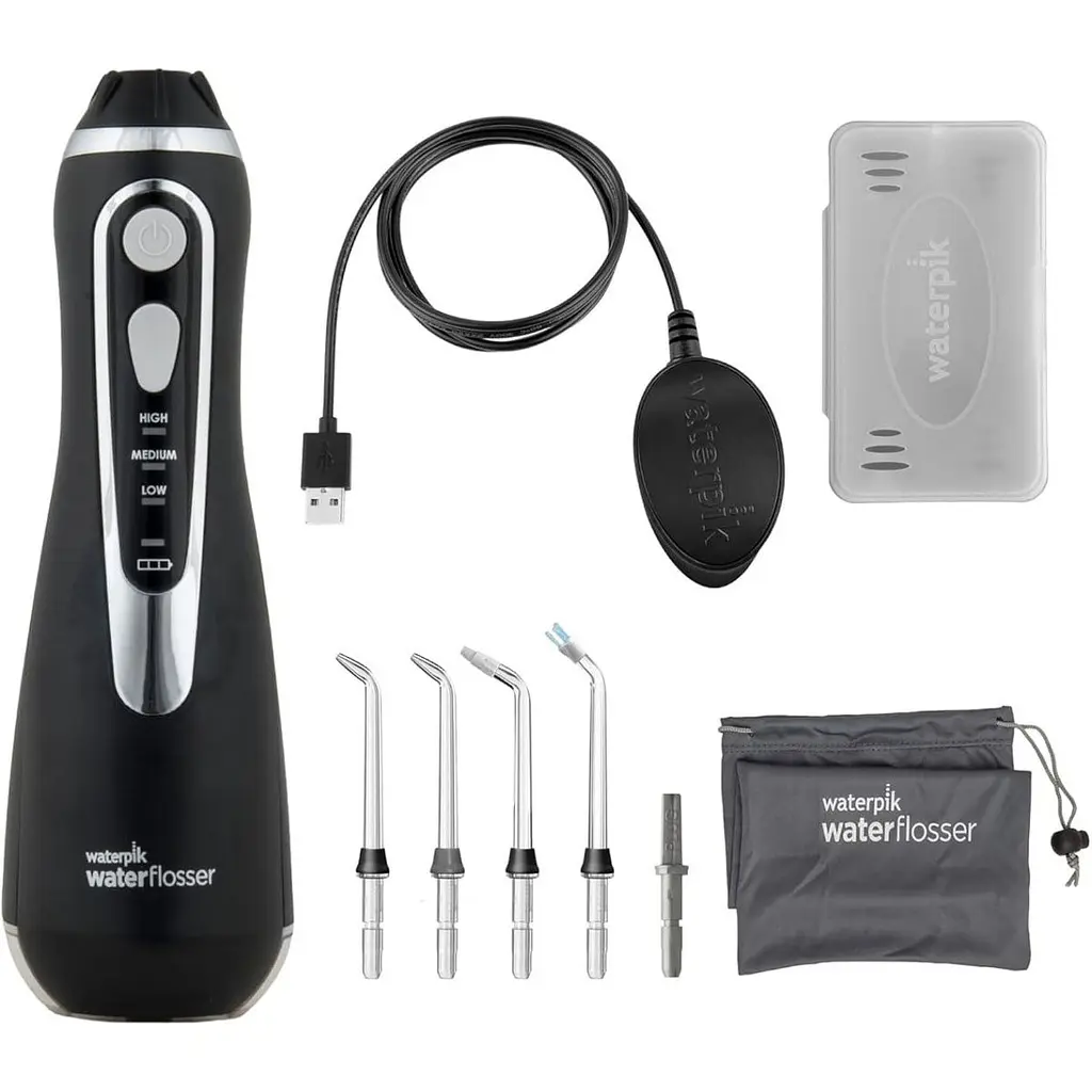 Іригатор Waterpik WP-582 Cordless Advanced 2.0 Black [129081] - фото 4