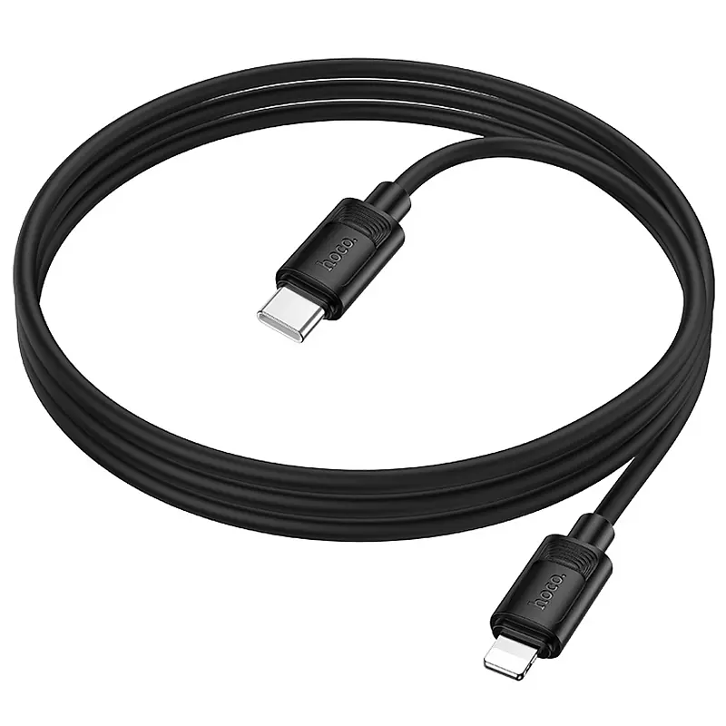 Дата кабель Hoco X122 Benefit Type-C to Lightning 27W 1 м Black - фото 4