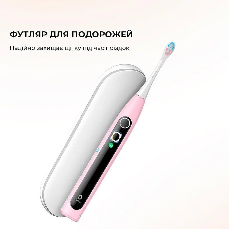 Электрическая зубная щетка Oclean X Kids Set Electric Toothbrush Pink - фото 9