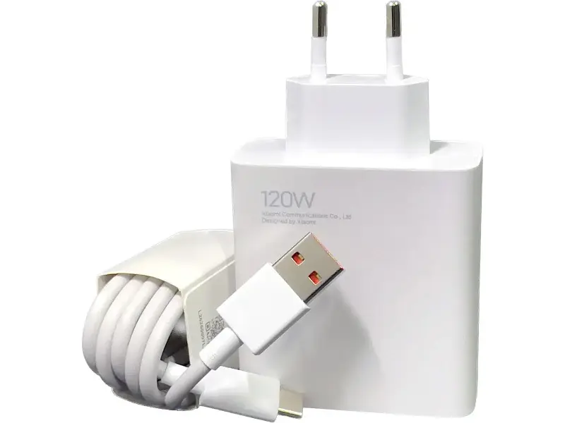 Мережевий зарядний пристрій Xiaomi 120 W HyperCharge White (BHR9462EU) - фото 3