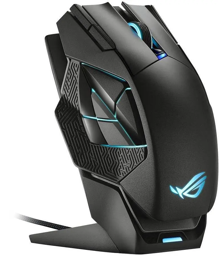 Бездротова миша ASUS ROG Spatha X RGB USB Black (90MP0220-BMUA00) - фото 4