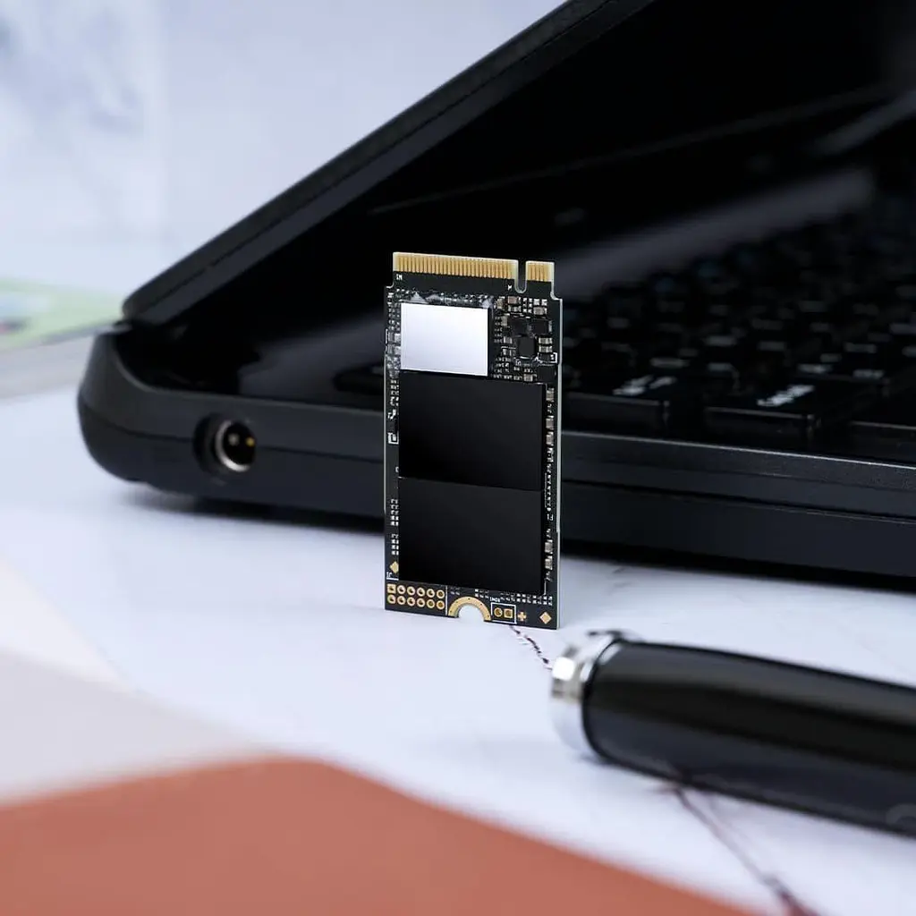 Накопитель SSD Transcend m.2 NVMe 256GB 2242 PCIe 4.0x4 3D TLC DRAM-less (TS256GMTE410S) (TS256GMTE410S_) - фото 5