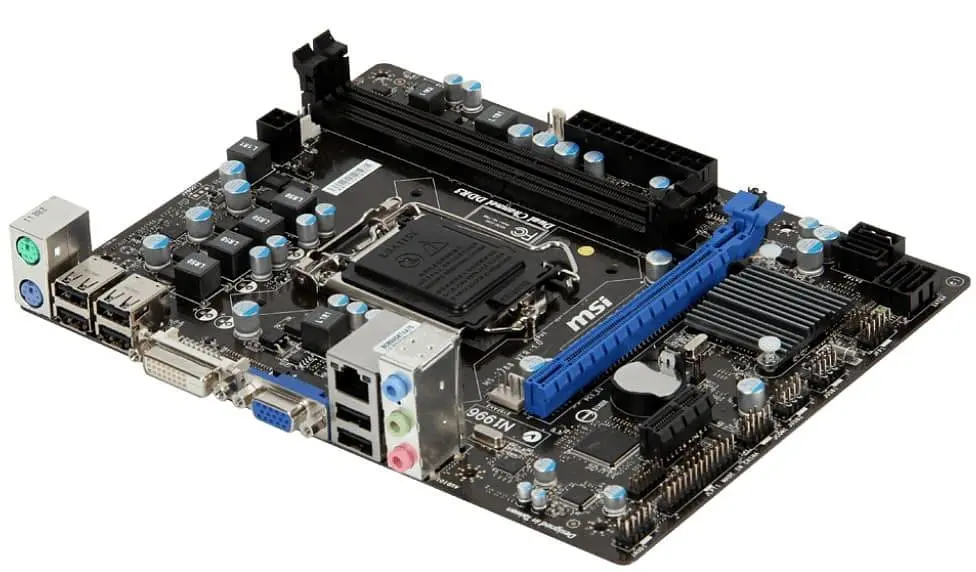 Материнська плата MSI H61M-P31/W8 (H61M-P31/W8) (s1155, Intel H61, Micro-ATX) Б/в - фото 2