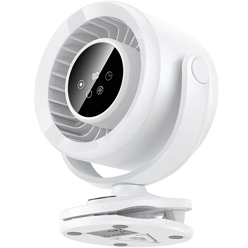 Портативний вентилятор HX608 handheld folding fan 3600 mAh White Hoco teh0029483 - фото 3