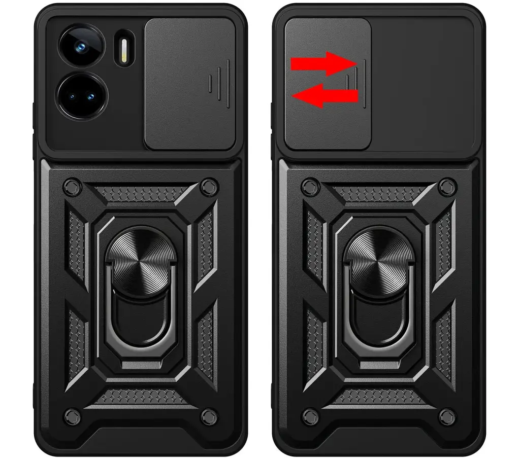 Чохол до мобільного телефона BeCover Military Honor 90 Lite Black (710999) - фото 2