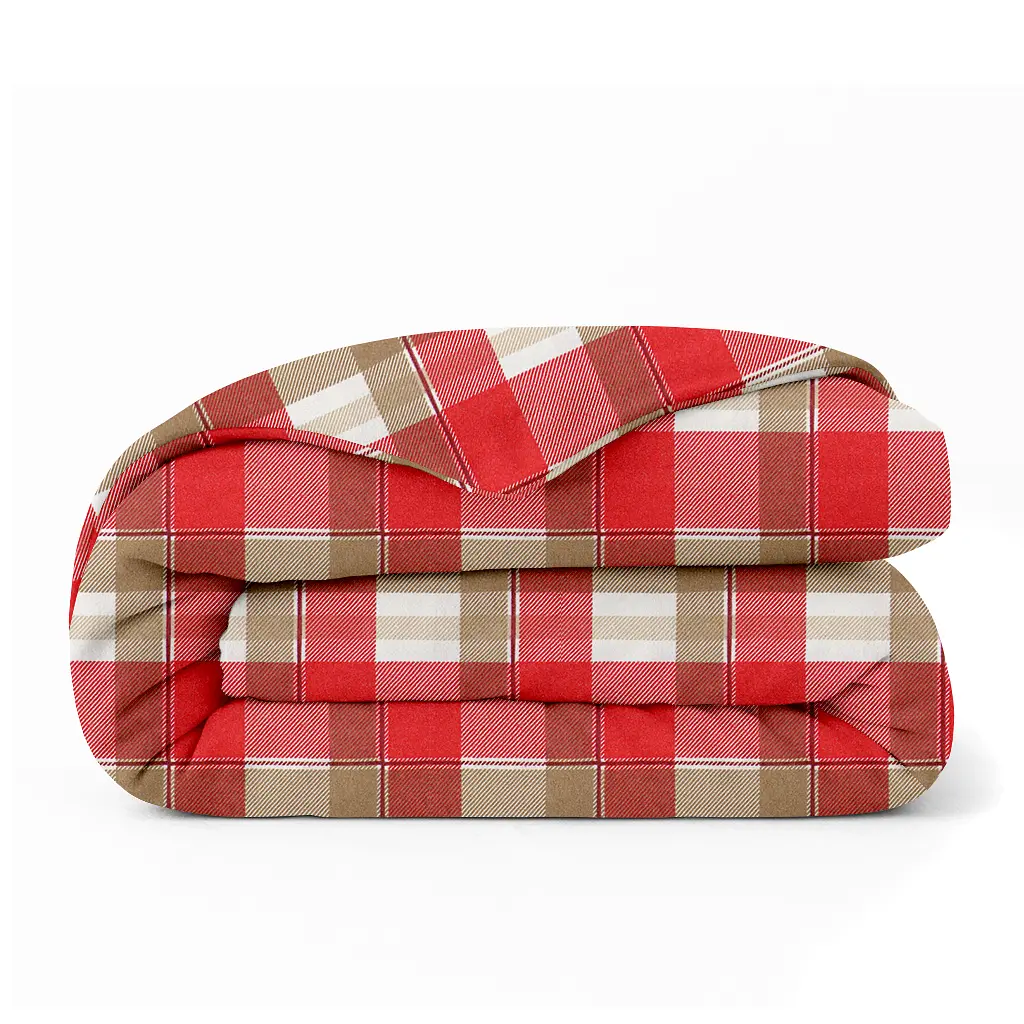 Дитяча постільна білизна фланель в ліжечко BERRY TARTAN CS1 COSAS (4822052500552) - фото 3