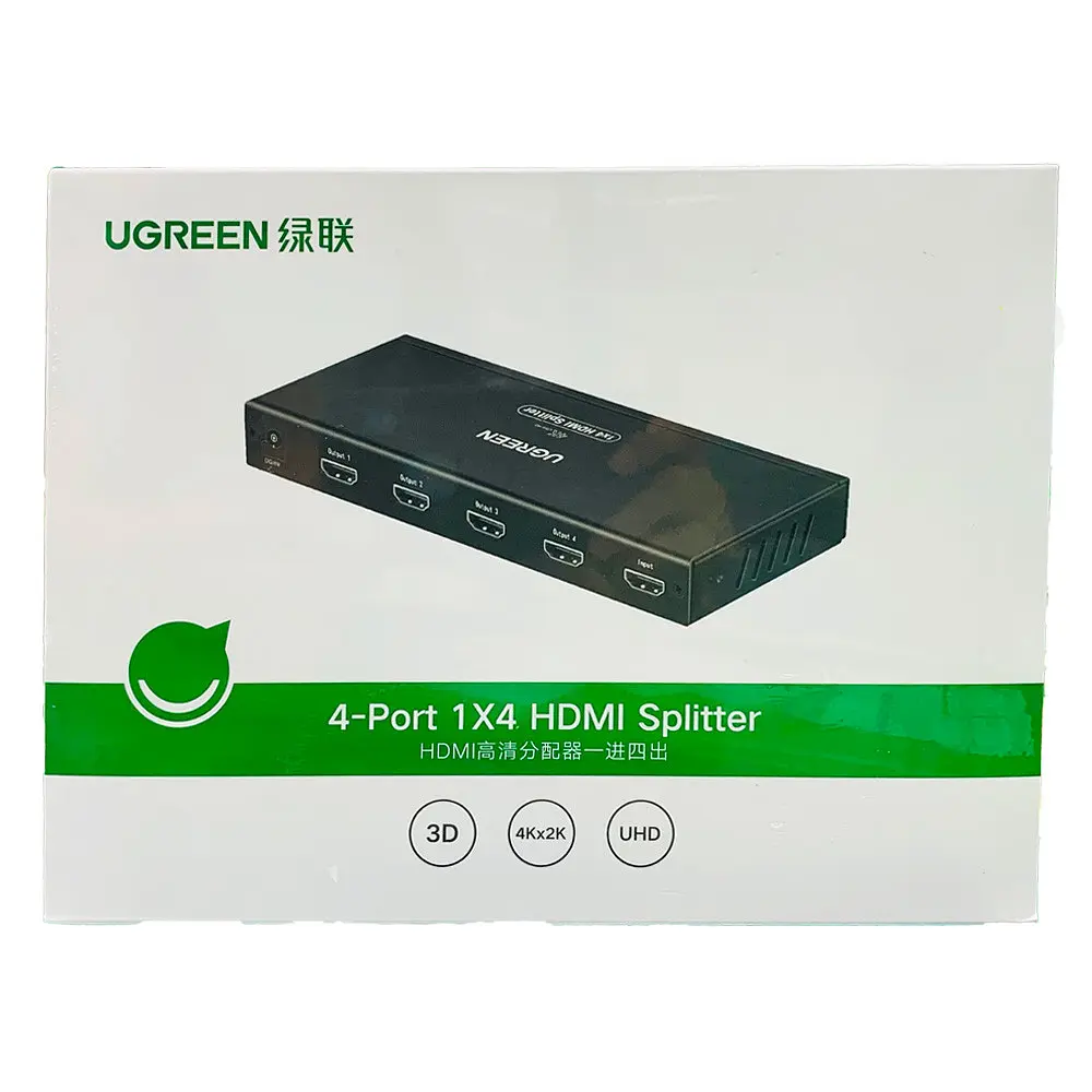 Сплітер Ugreen HDMI Splitter 1 In 4 Out EU - фото 2