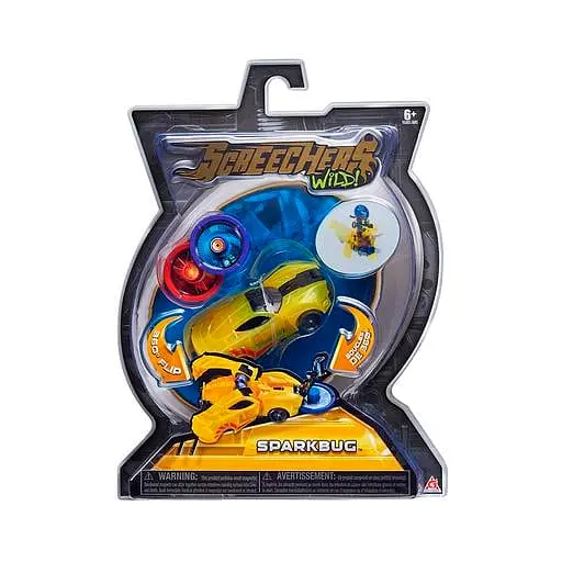 Машинка-трансформер Screechers Wild L1 Спаркбаг (EU683116) - фото 4