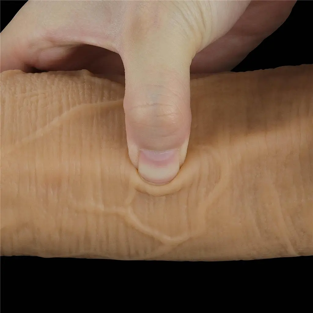 Фалоімітатор Lovetoy Handle Cock 12.5'', 32.8 см (тілесний) - фото 7