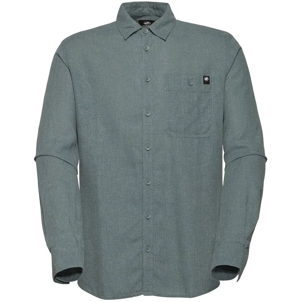 Сорочка Mammut Alvra Summer Longsleeve Shirt M M strata