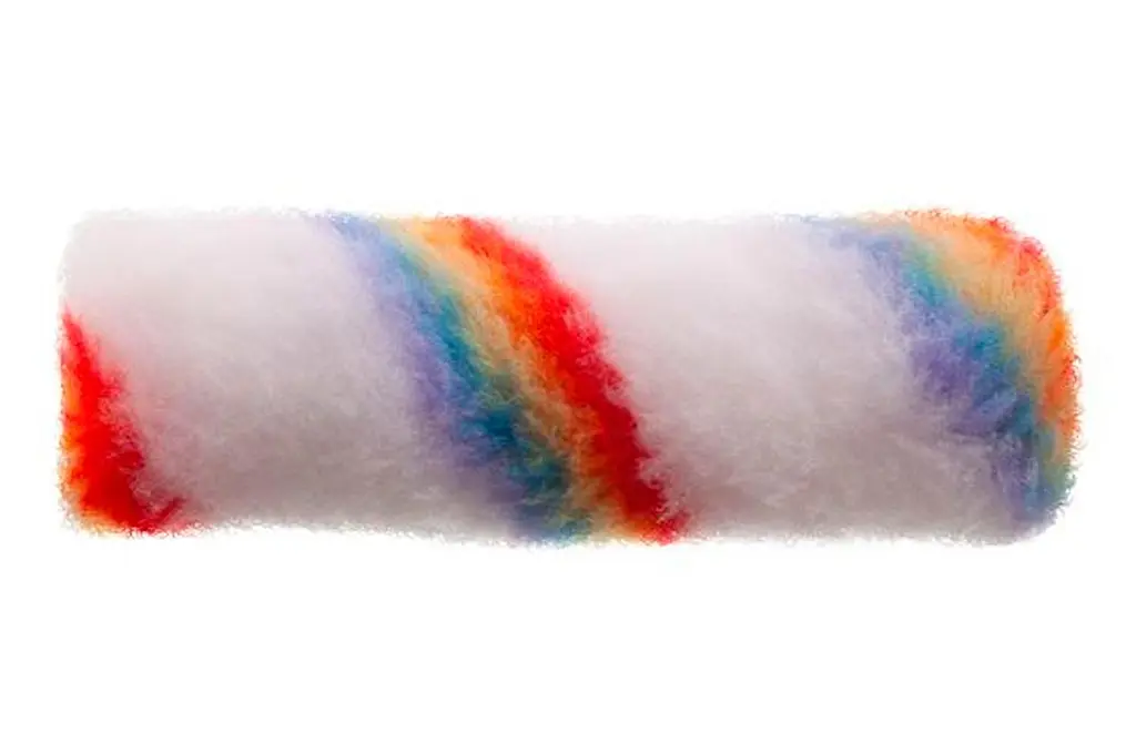 Валик малярський елітаколор Intertool 6х15х100 мм (в упаковці 10 шт.) - фото 2