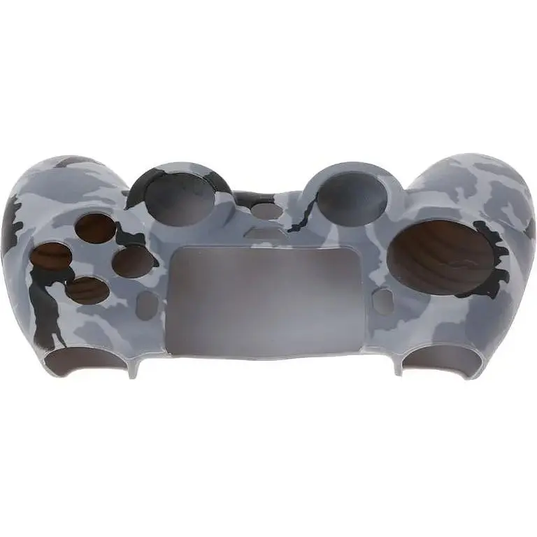 Чохол на геймпад Silicone Case для Sony DualShock 4 Grey Camouflage [56185] - фото 4