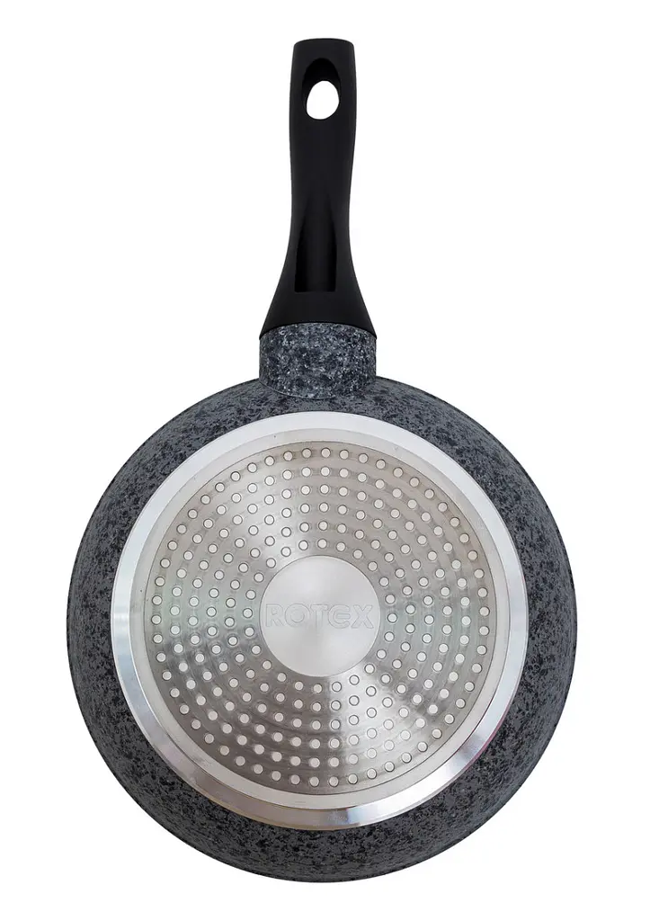 Сковорода універсальна Rotex Graniti 22 см RС152G-22 - фото 3