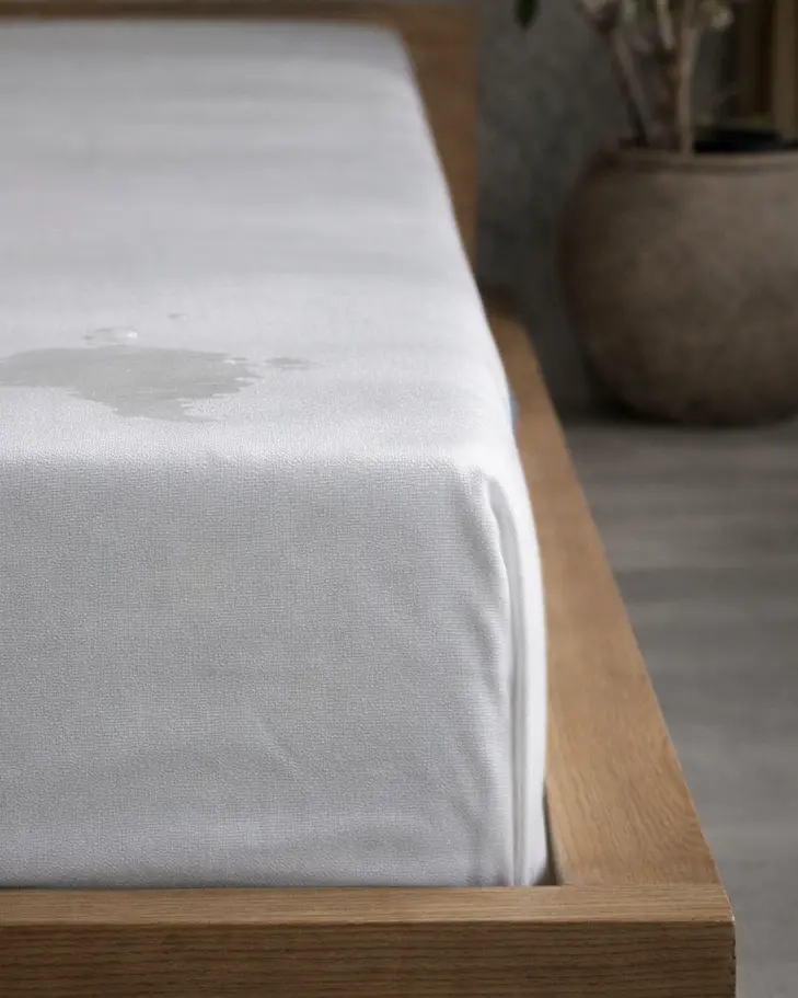 Наматрацник Aqua stop Ecotton Сlassic Soft 60х120 см водонепроникний з бортом по периметру білий (18917) - фото 6