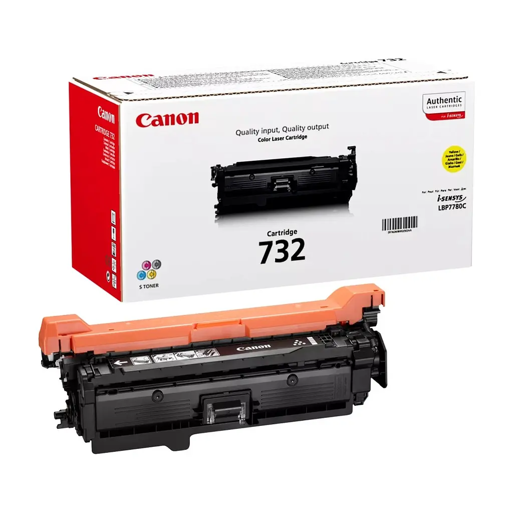 Картридж Canon 732 Y для LBP7780 yellow (6260B002) - фото 4