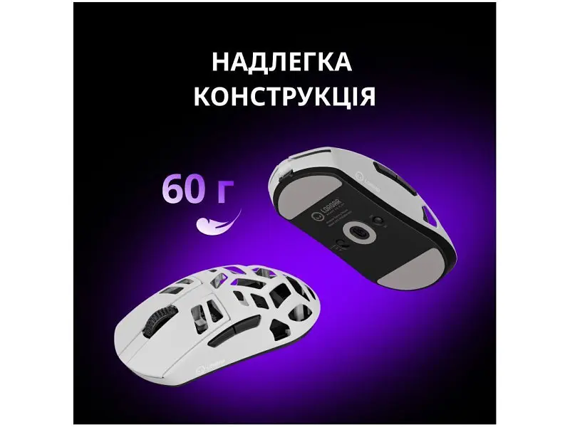 Миша Lorgar MSE90W White (LRG-MSE90W-WH) - фото 4
