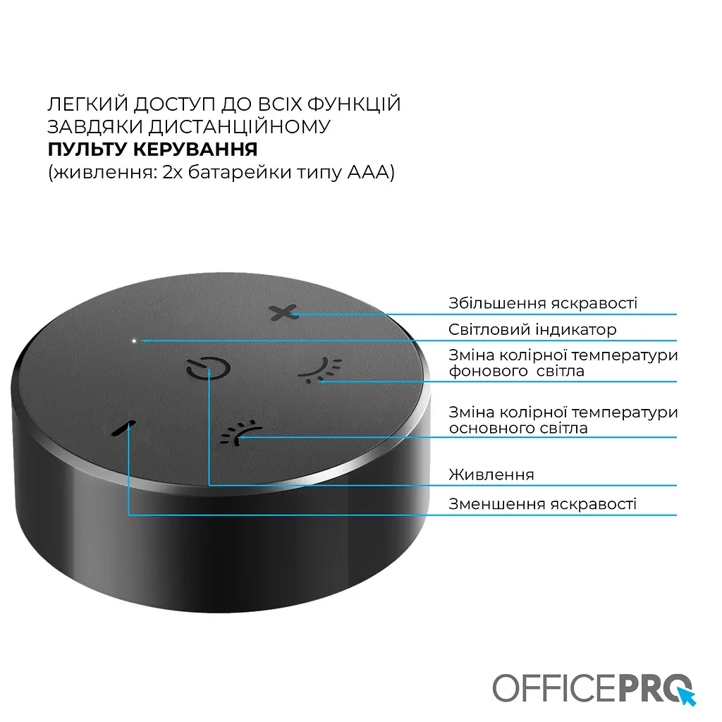 Лампа на монітор OfficePro SL145B (SL145B) - фото 10