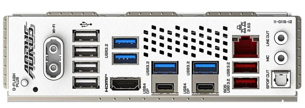 Материнська плата GIGABYTE X870 AORUS ELITE WIFI7 ICE (X870 AORUS ELITE WIFI7 ICE) (Socket AM5, AMD X870, ATX) - фото 5