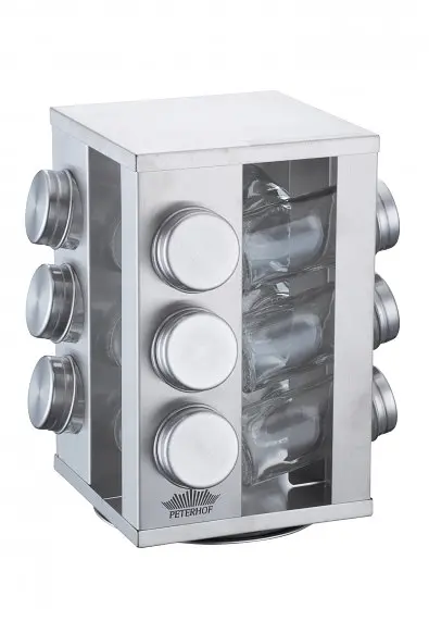 Набір для спецій Peterhof PH-12870 (13 предметів) Silver