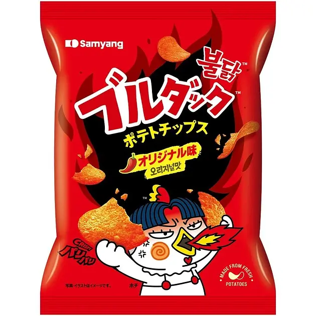 Чіпси Samyang Buldak Potato Chips Original 55 г