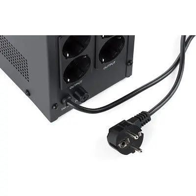 Пристрій безперебійного живлення Vinga LED 1500VA metal case (VPE-1500M) - фото 9