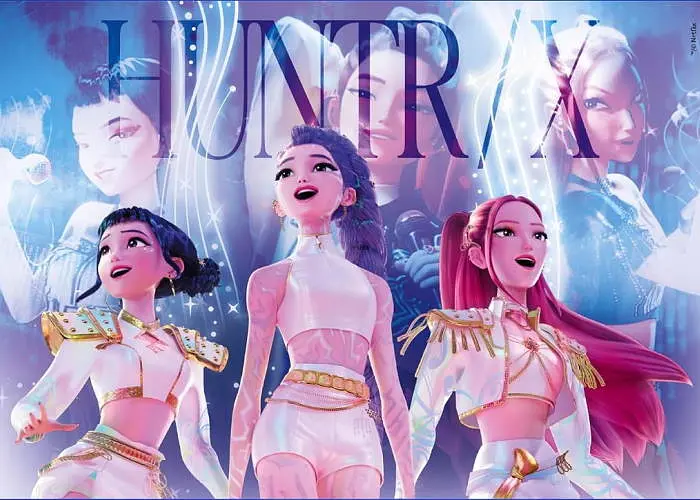 Пазл Clementoni SuperСolor: Дівчата, K-Pop Мисливці на демонів (SuperСolor - K-Рop Demon Hunters Series Figures Puzzle - 104 pcs.), 104 ел. (21762) - фото 2