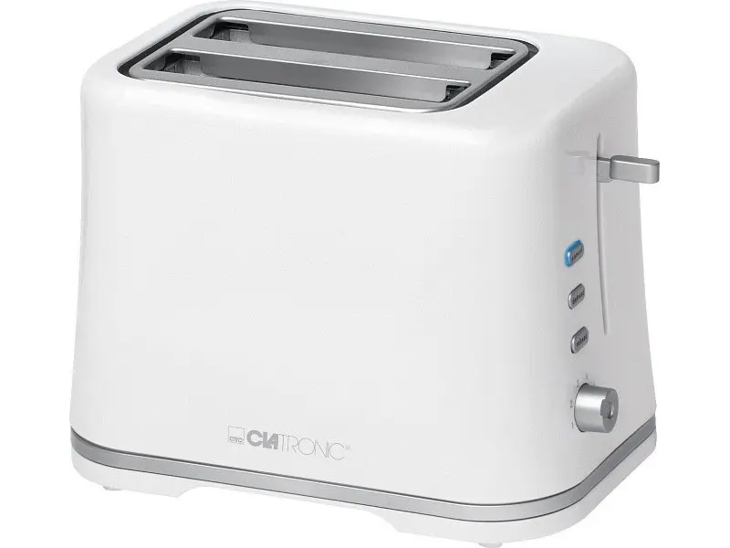 Тостер Clatronic TA 3554 White/Silver