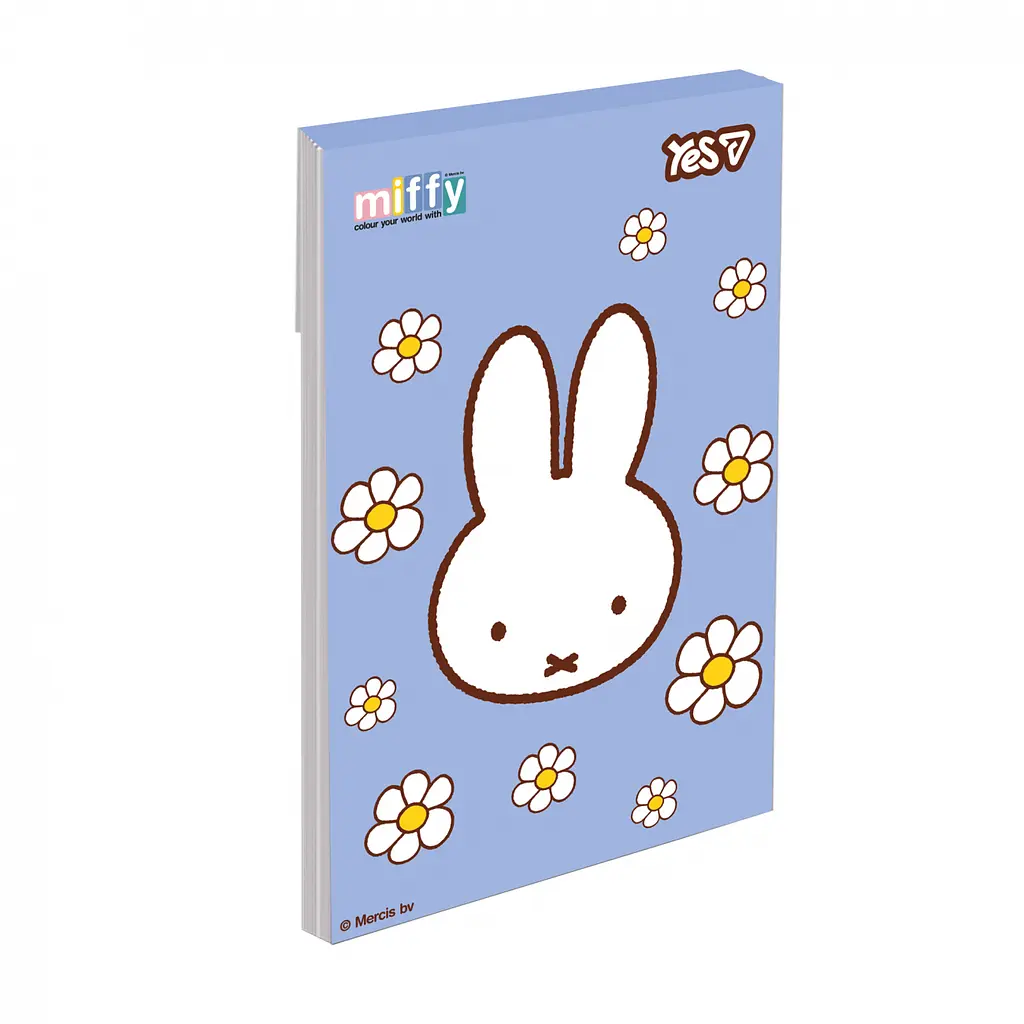 Блокнот Yes Miffy А7 48 аркушів клітинка 1 шт. в асортименті (152566) - фото 5