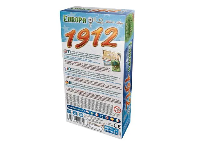 Настільна гра Days of Wonder Квиток на поїзд: Європа 1912 (Ticket to Ride - Europe 1912 Expansion - MULTI) (англ.) (DOW720111) - фото 2