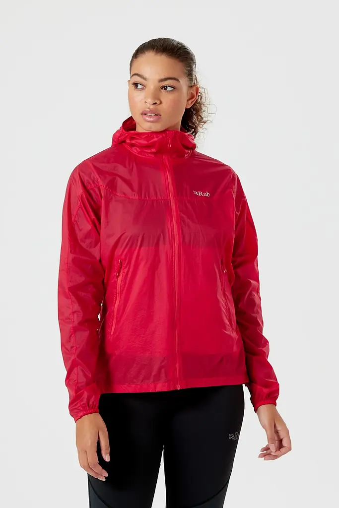 Куртка Rab Vital Windshell Hoody Women's 12 Малиновый - фото 1