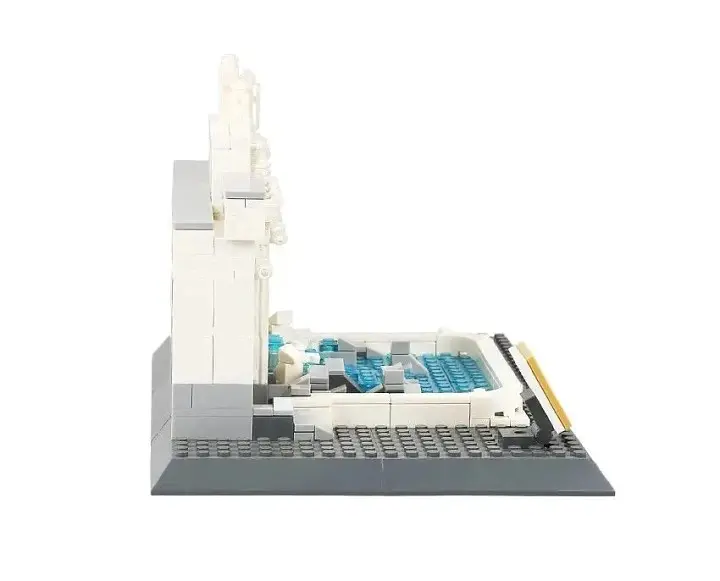 Конструктор Wange Архітектура 3D Фонтан Треві Fontana di Trevi-Rome 4212 дитячий 688 деталей - фото 5
