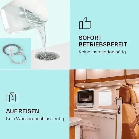 Посудомийна машина Klarstein Amazonia Mini (10032679) - фото 4