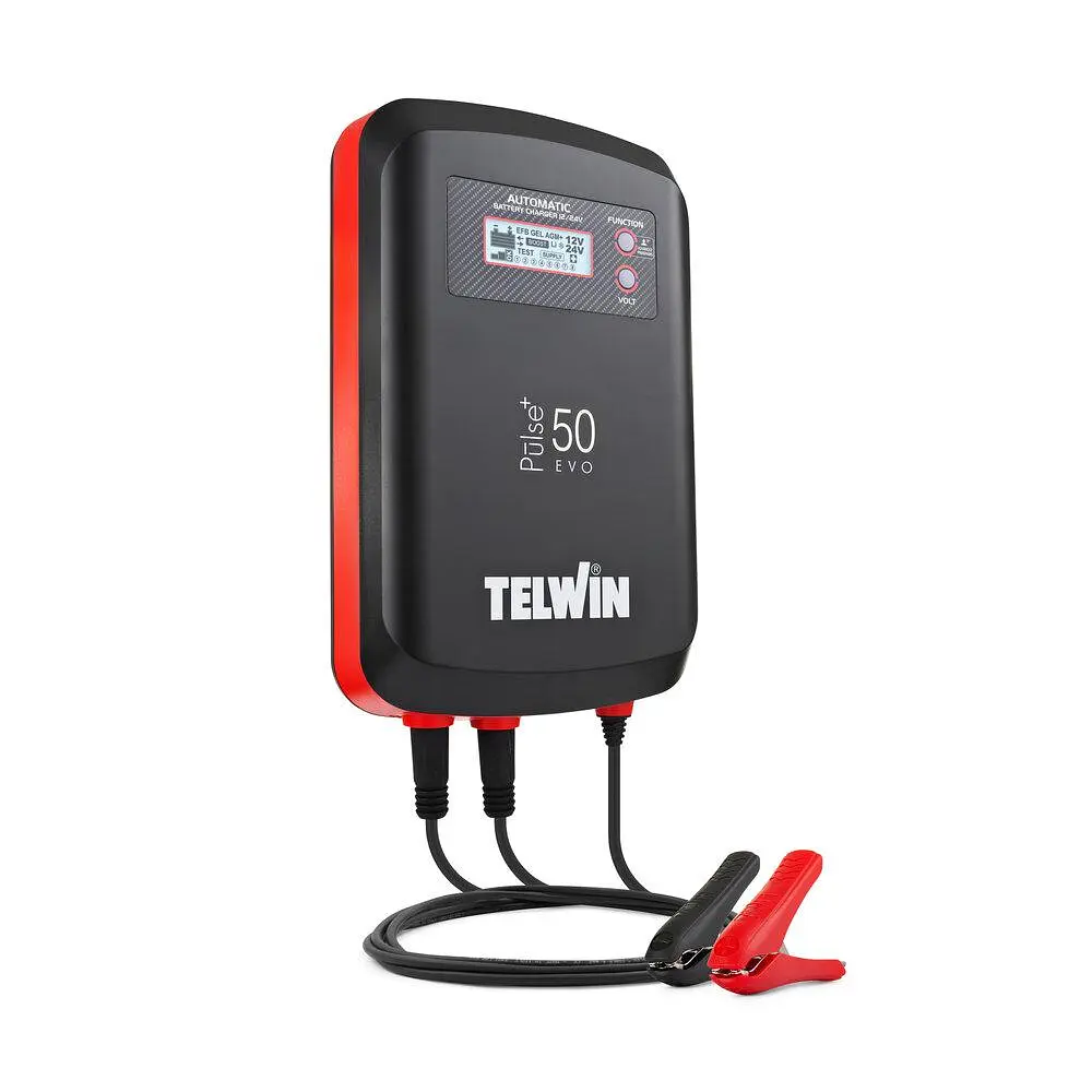 Зарядний пристрій Telwin PULSE 50 EVO 230 V 12 V / 24 V 807611 - фото 2