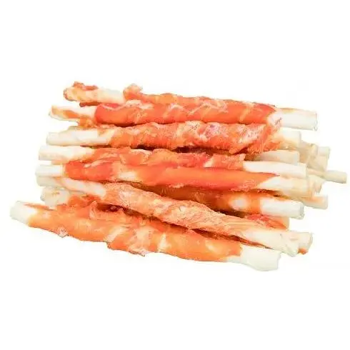 Ласощі для собак Trixie Denta Fun Chewing Rolls Паличка для чищення зубів з куркою 12 см 240 г 30 шт. - фото 4