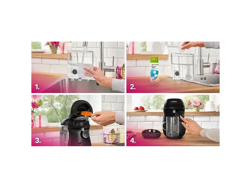 Капсульна кавоварка еспресо Bosch Tassimo Happy friendly black TAS102E - фото 3