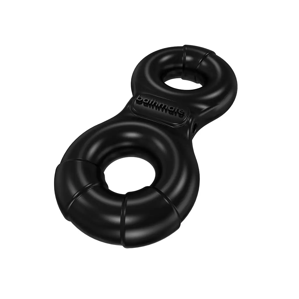 Ерекційне віброкільце Bathmate Vibe Ring Eight, подвійне, для члена і мошонки - фото 2