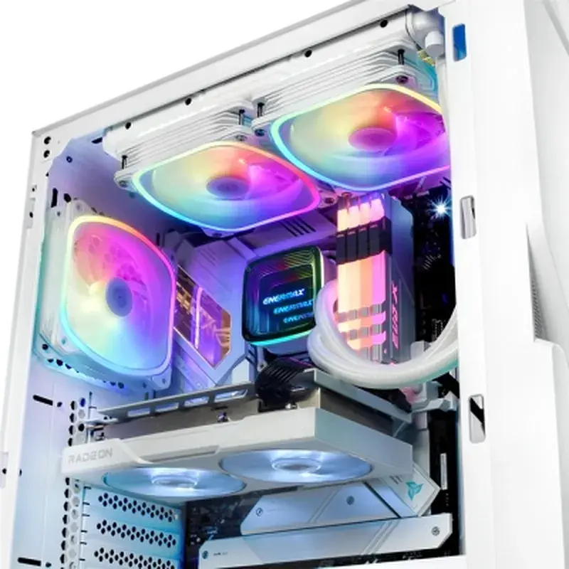 Система рідинного охолодження Enermax Aquafusion ADV 240 White ARGB (ELC-AQFA240-SQA-W) - фото 9