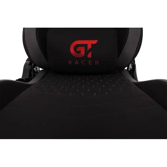 Геймерське крісло GT Racer чорне із сірим (X-0712 Shadow Gray) - фото 8
