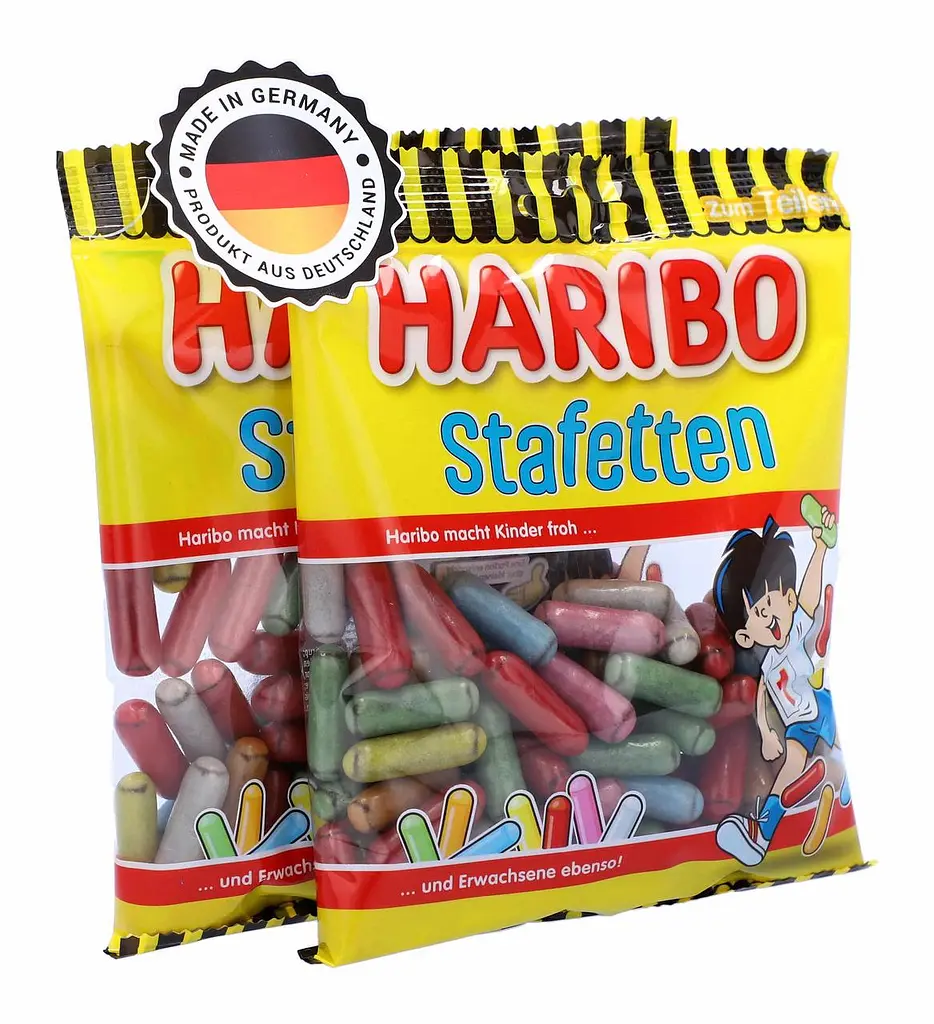 Жувальні лакричні цукерки Haribo Stafetten 160г - фото 2