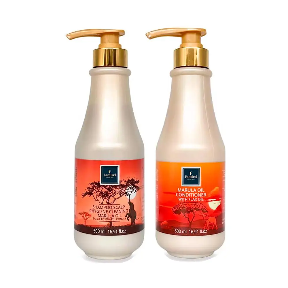 Подарунковий набір косметики для розкішного догляду Famirel Marula Oil (085847, 085816)