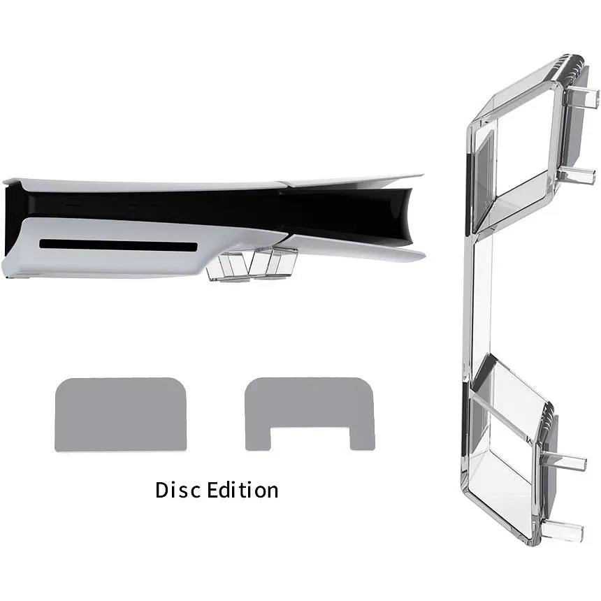 Підставка для консолі Dobe TP5-3582 для PS5 Slim/PS5 Slim Digital Transparent [165283] - фото 5
