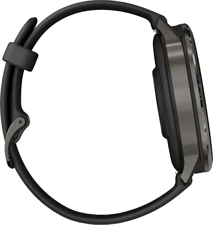 Смарт-годинник Garmin Venu 4 45 mm Slate with Black Silicone Band (010-03014-00) - фото 3