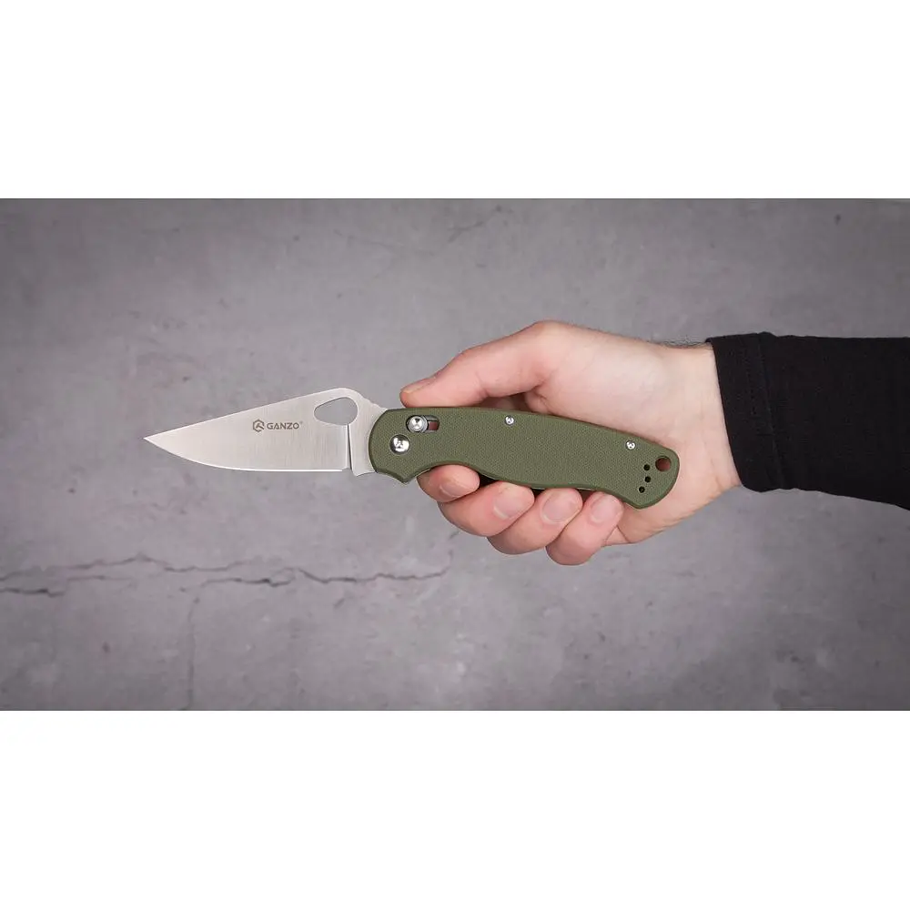 Ніж складаний Ganzo G729-GR зелений - фото 11