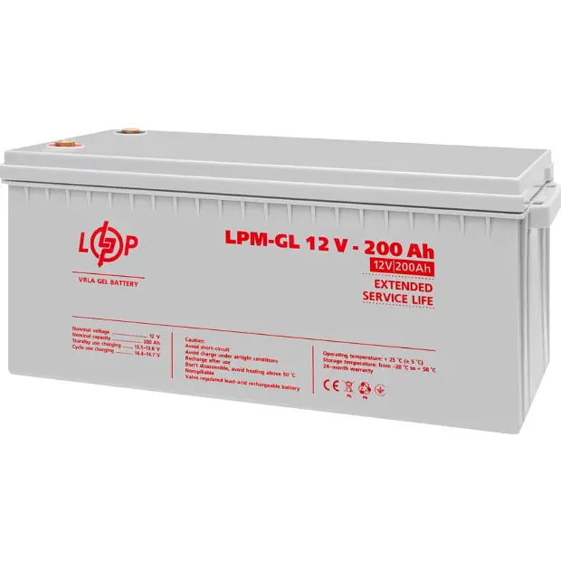 Джерело безперебійного живлення [ДБЖ] LogicPower LPY-W-PSW-1000VA + LPM-GL батарея 12V-200Ah [5869] [110449] - фото 9