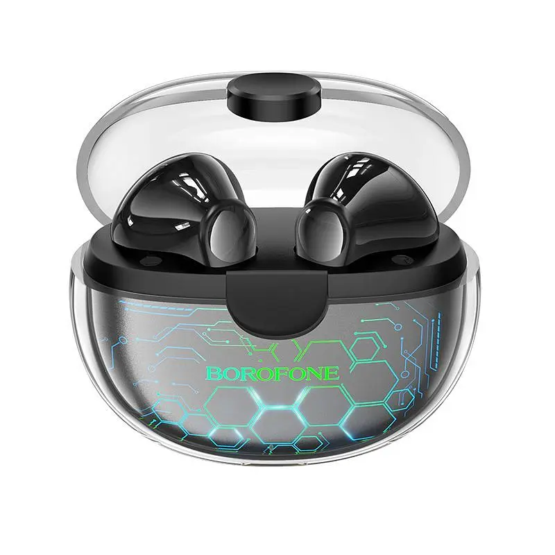 Блютуз Стерео Гарнитура Borofone BW15 Черный - фото 3
