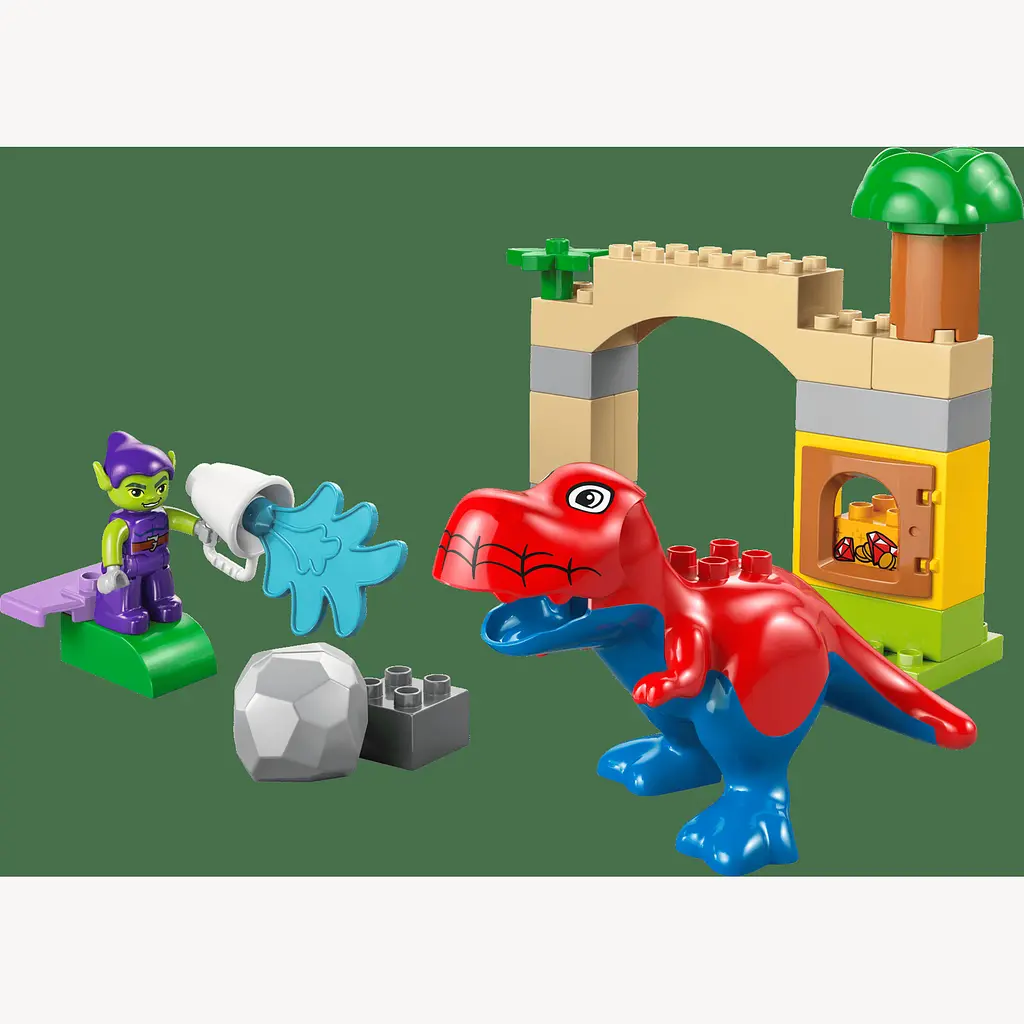 Уцінка. Конструктор LEGO DUPLO Disney Динозавр Spidey-Rex проти Зеленого Гобліна 25 деталей (10463)  - фото 8